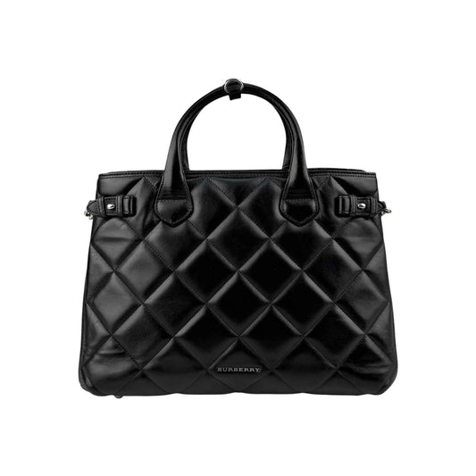 Burberry Black Quilted Leather handbag