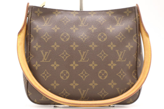 Louis Vuitton Monogram Looping MM Shoulder Bag M51146 Canvas Shoulder Bag in Very Good Condition