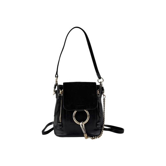 Chloe Black Faye Backpack