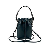 Fendi Mon Trésor Green Leather Bucket Bag