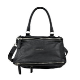 givenchy pandora leather handbag black front