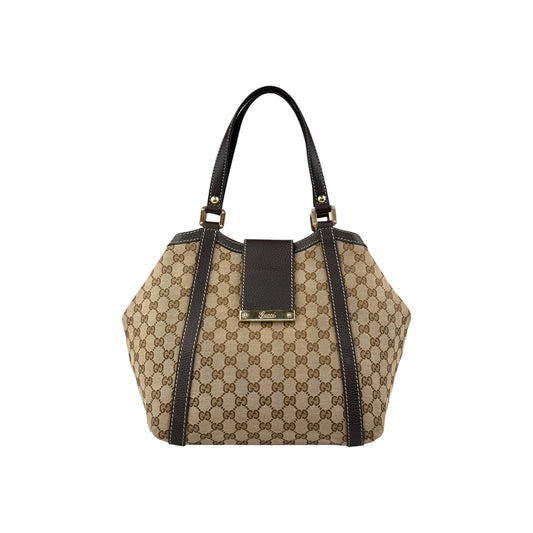 Gucci GG Monogram New Ladies Web Medium Tote