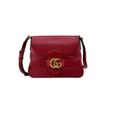 gucci red gg dahlia messenger bag front