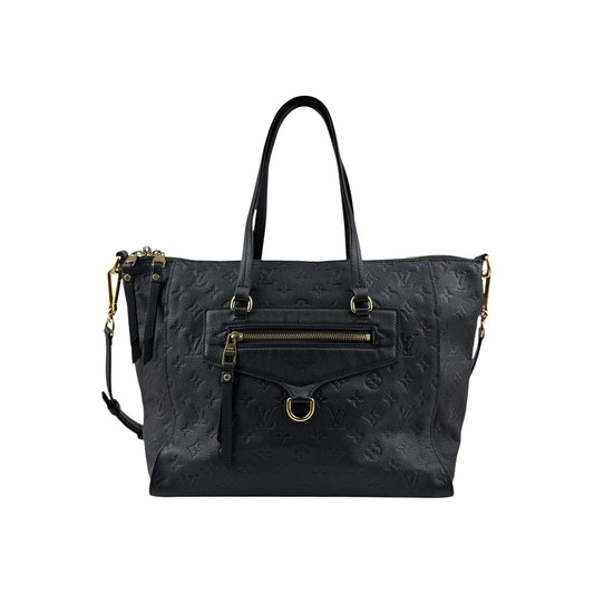 Louis Vuitton Black Monogram Empreinte Leather Lumineuse PM Bag