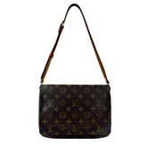 Louis Vuitton Musette Tango Monogram Canvas Shoulder Bag