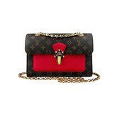 Louis Vuitton Victoire Handbag Monogram Canvas and Leather shoulder bag