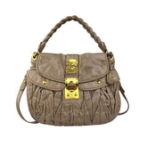 Miu Miu Matelasse Leather handbag