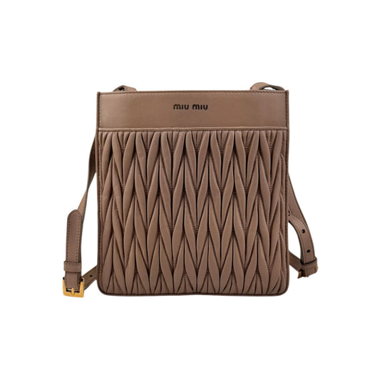 Miu Miu Solid Crossbody Bag