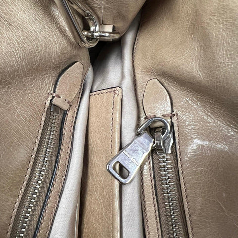 Miu Miu Leather Handbag - Loop Vintage