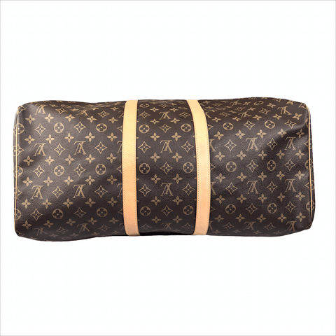 Louis Vuitton Keepall55 Leather Travel Bag