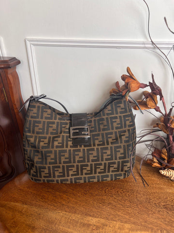 Fendi Baguette cloth handbag