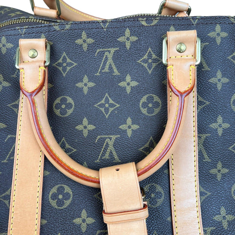 Louis Vuitton Keepall55 Leather Travel Bag