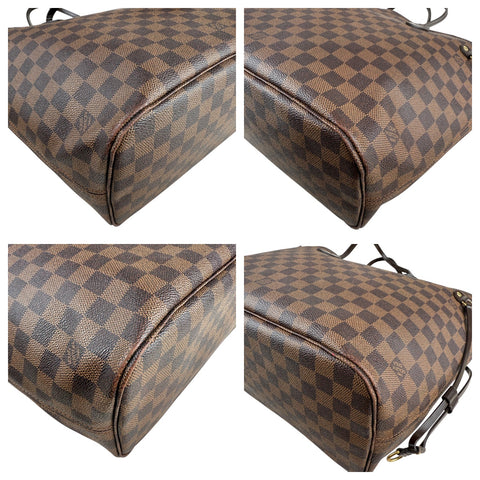 Louis Vuitton Neverfull Tote MM Brown Canvas