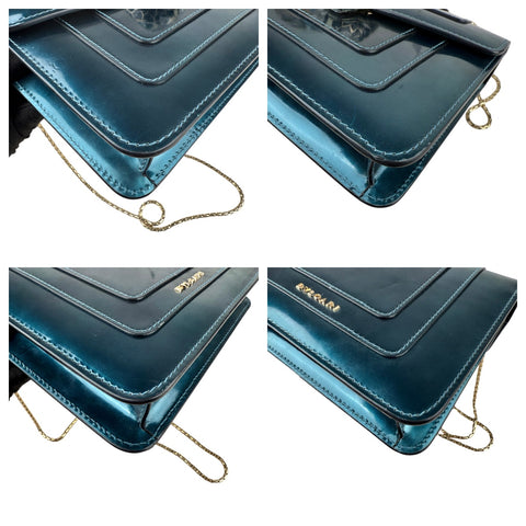 Bulgari  Serpenti Forever Patent Crossbody