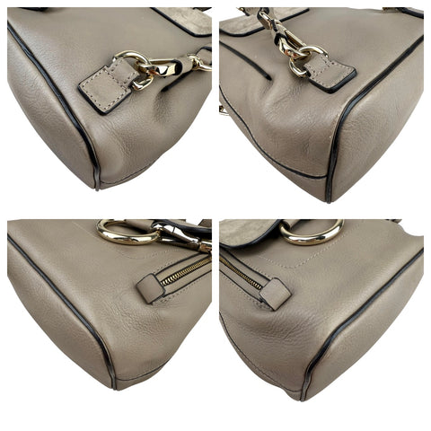 Chloe Suede & Calfskin Small Faye Backpack