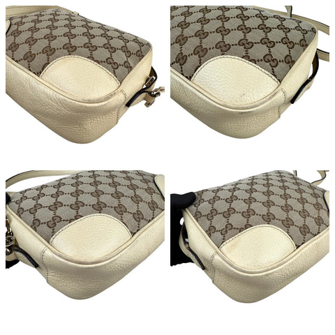 Gucci GG Canvas Bree Crossbody Beige