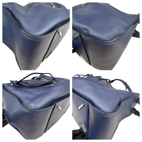 Loewe Hammock Medium in Blue Leather