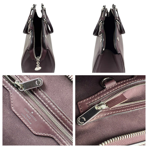 Louis Vuitton Burgundy Epi Leather Brea MM Bag