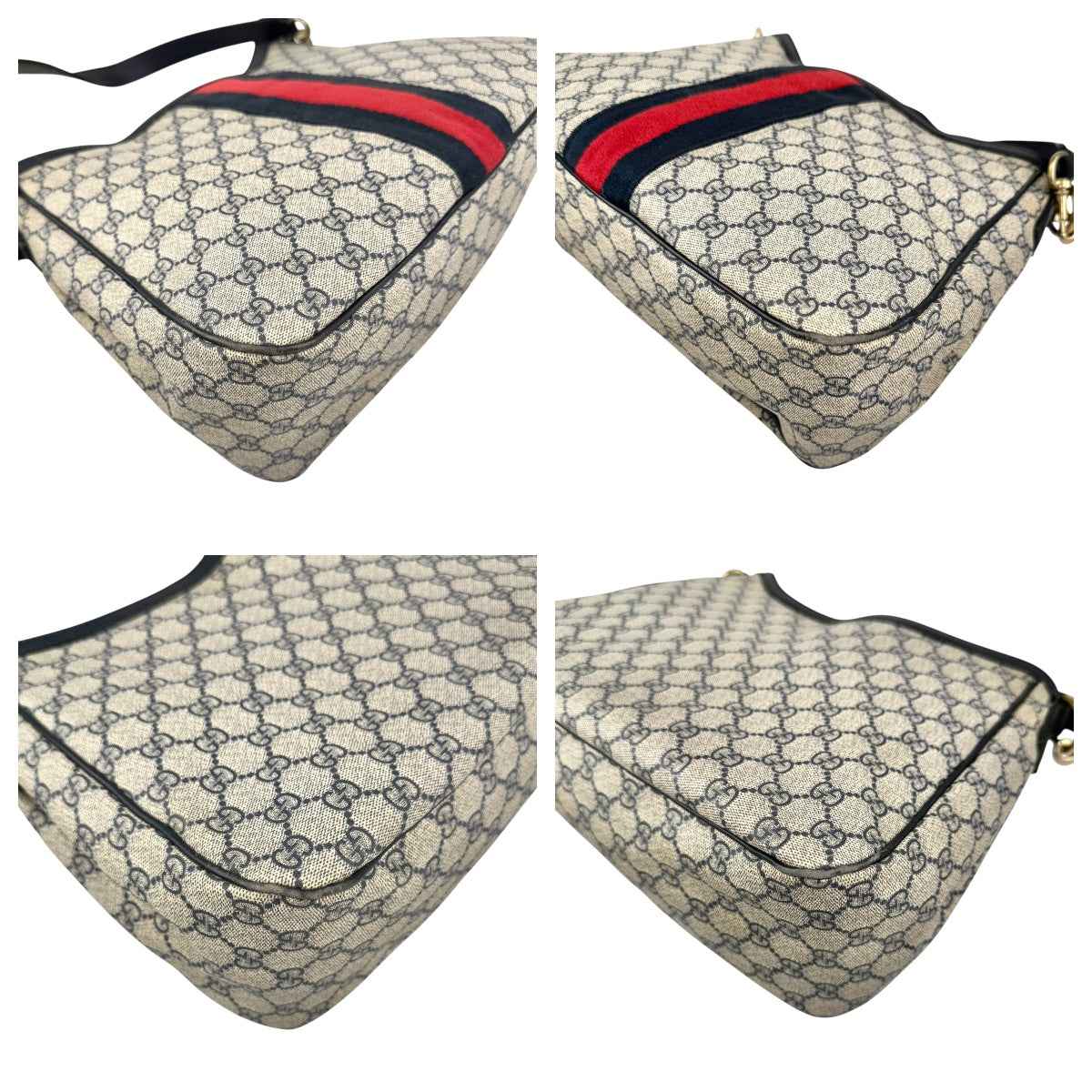 Gucci Medium GG Supreme Sherry Hobo