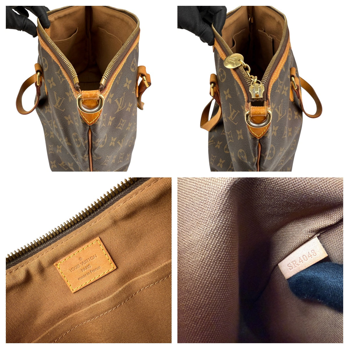 Pre-owned Louis Vuitton Palermo PM Monogram Canvas