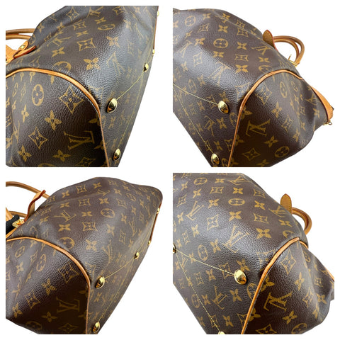 Louis Vuitton Tivoli Tote GM Brown Canvas Monogram