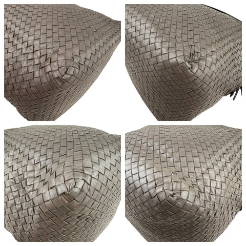 Bottega Veneta Brown Intrecciato Cesta Tote Dark brown