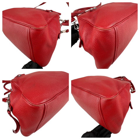 Prada Convertible Bowling Bag Vitello Daino