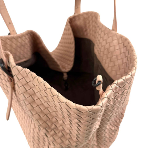 Bottega Veneta Nappa Intrecciato Leather Tote