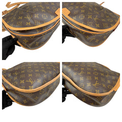 Pre-owned louis-vuitton-menilmontant-monogram-shoulder-bag