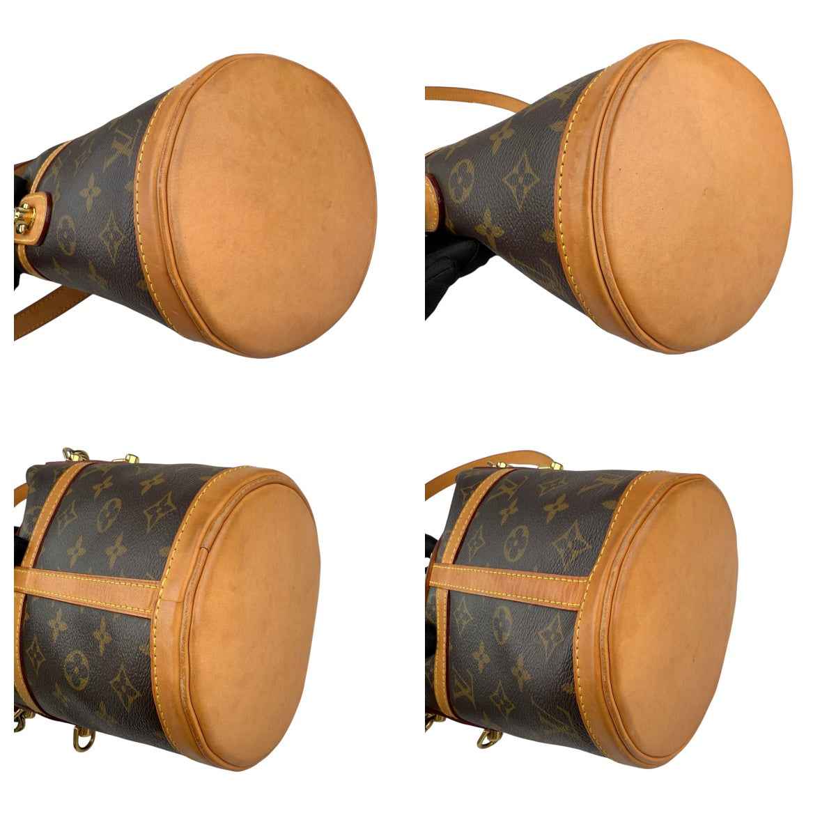 Louis Vuitton Monogram Canvas Duffle Bucket Bag