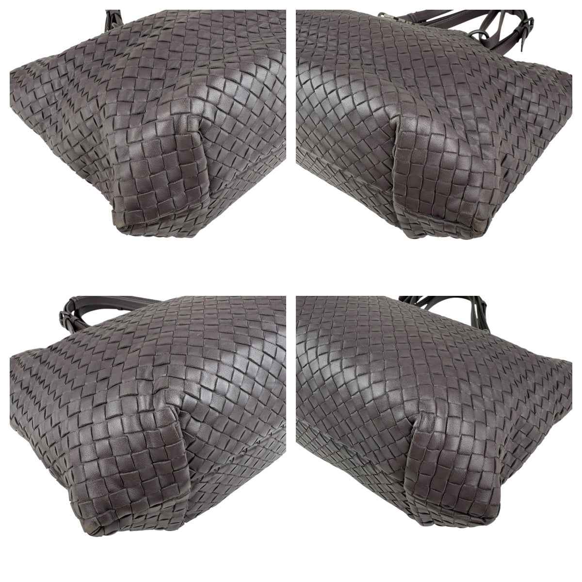 Bottega Veneta Roma Brown Intrecciato Leather Tote Bag