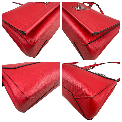 Louis Vuitton Lockme II Top Handle Rubis Calfskin