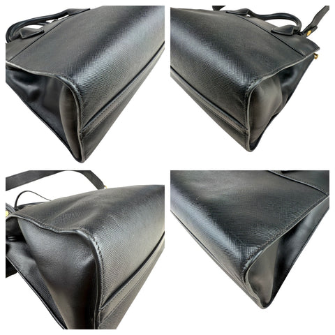 Prada Signature Esplanade leather handbag