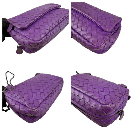 Bottega Veneta Baby Nappa Intrecciato Olimpia Crossbody