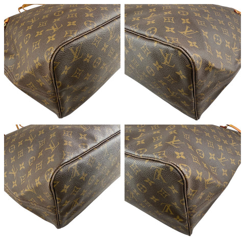 Louis Vuitton Neverfull Tote GM Brown Canvas Monogram
