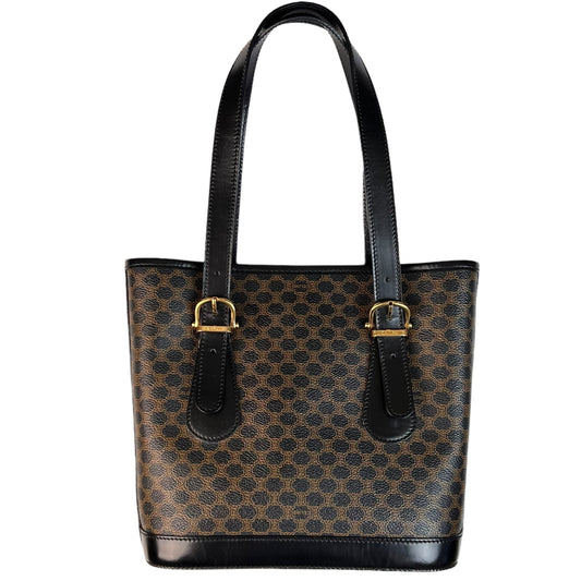 Celine 1990-2000s Macadam-pattern tote bag