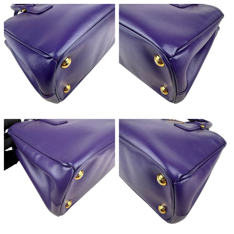 Prada Small Saffiano Galleria Double Zip Tote