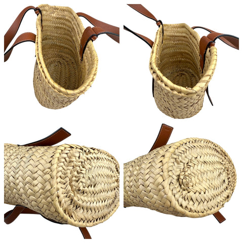 LOEWE Small Tote Basket Bag Brown Beige