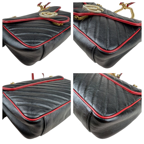 Gucci GG Marmont Black Crossbody Bag