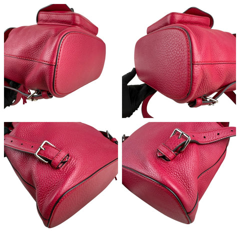 Gucci bamboo handle drawstring backpack