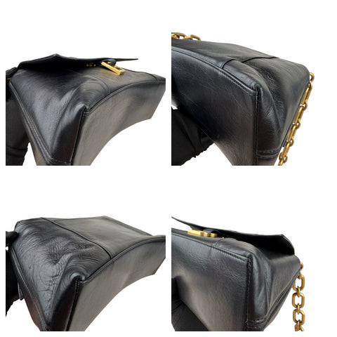 Balenciaga Downtown Black Veau (Calfskin)