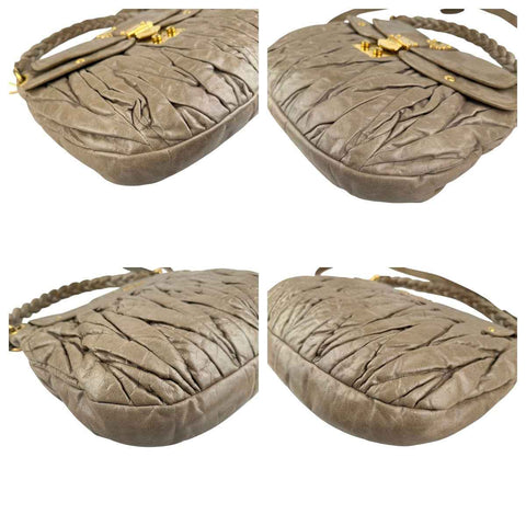 Miu Miu Matelasse Leather handbag