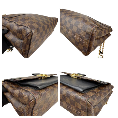 Louis Vuitton Vavin Shoulder Bag PM Black Damier Ebene Canvas