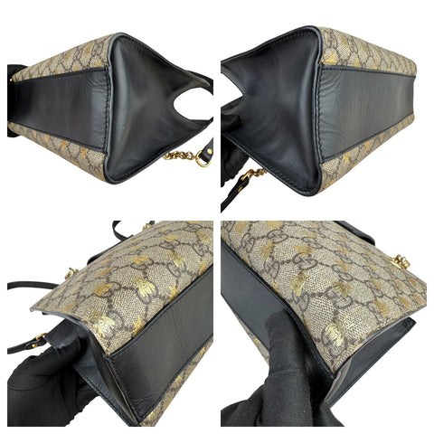 Gucci Padlock Small GG Shoulder Bag Beige