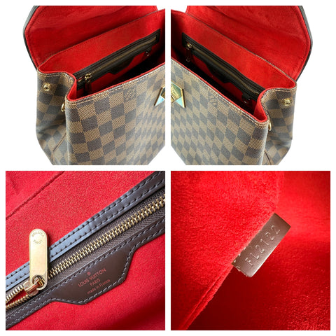 Louis Vuitton Damier Canvas Bergamo MM Bag