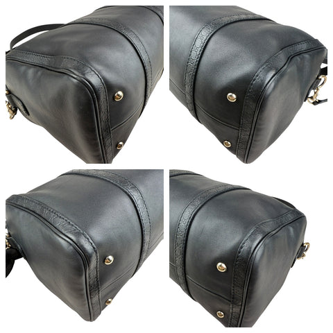 Pre-owned gucci-microssima-joy-boston-bag-front