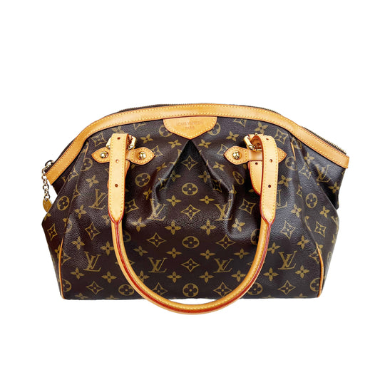 Louis Vuitton Tivoli Cloth Handbag - Loop Vintage