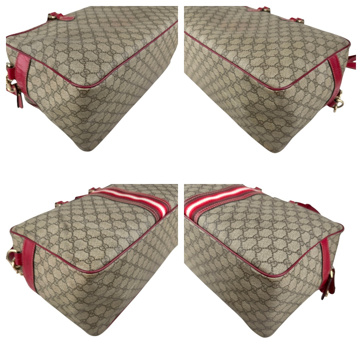 Pre-owned gucci-gg-weekender-bag