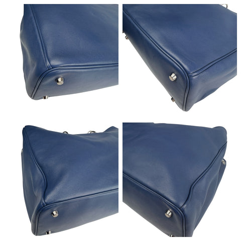 Dior Calfskin Diorissimo Medium Blue