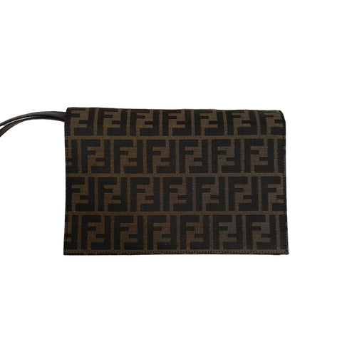Fendi FLAT BAGUETTE CLOTH HANDBAG - Loop Vintage